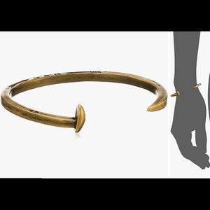 2 Giles & Brother Railroad Spike Cuff Bracelets